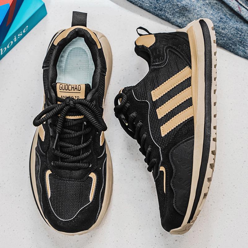 

Men s shoes 2025 popular casual versatile Forrest Gump tide shoes youth sports shoes platform breathable dad shoes 39