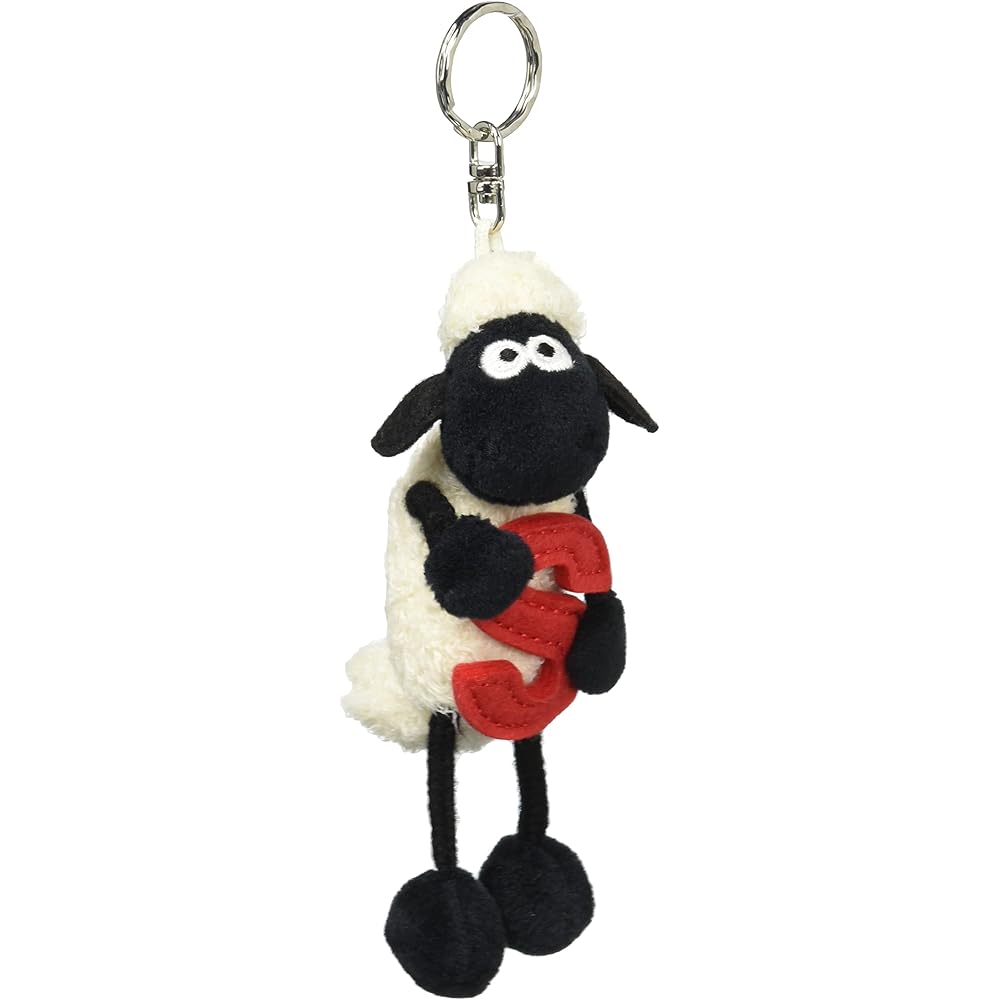 NICI Shaun the Sheep Plush Toy 10cm Soft Fabric Cute Design