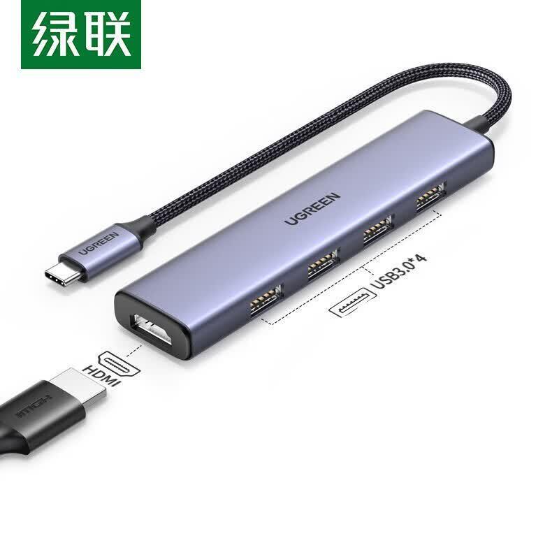 Ugreen CM478 USB-C Hub with HDMI and USB Ports