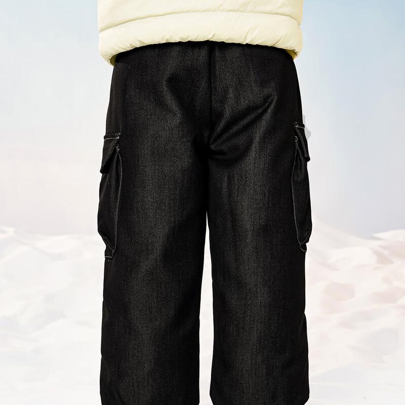 Minibala Boys' Water-Repellent Down Workwear Pants