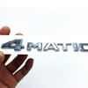 For Benz A B C E G S ML SL CL GLA CLA Class AMG 4MATIC 4 MATIC Trunk Chrome Matte Black Letters Emblem Badge sticker