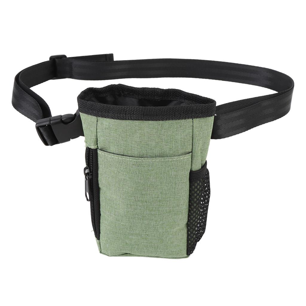 Portable Dog Training Treat Pouch Multifunction Oxford Cloth Doggy Treat Snack Bag for Outdoor Walki
