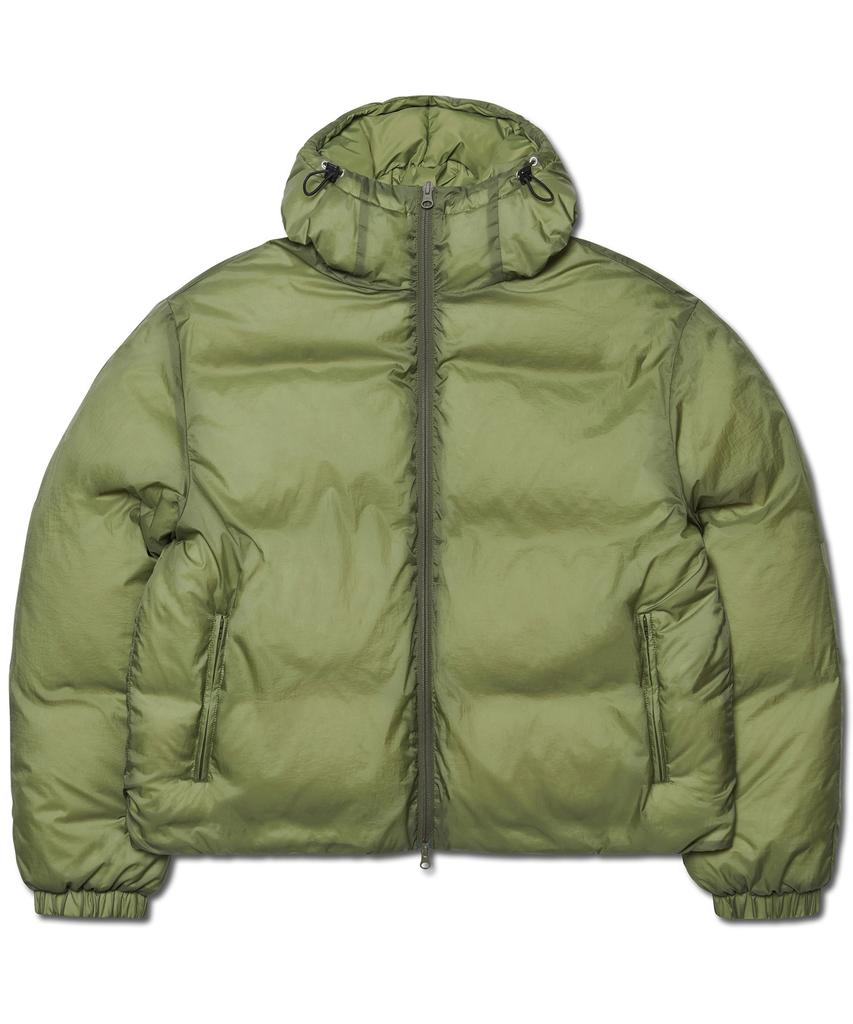 Nomanual Sheer Down Jacket - Khaki