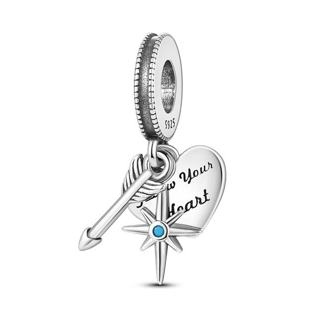 Charm Jewelry Trendy 925 Sterling Silver Hat Rabbit Charm Bead Fit Bracelet For Women Diy Jewelry