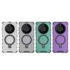Applicable To Huawei mate60Pro Grating Magnetic Mobile Phone Case Mate60 Bracket Mate50 Anti-drop Protective Case