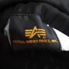 ALPHA INDUSTRIES reversible Flight jacket S black military Men's Used