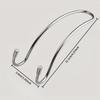 Set of 2 Car Seat Hooks That Automatically Hide Behind The Rear Headrest, Serving As Organizers for Car Additions