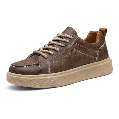 New Men's Casual Sports Shoes, Large-sized Thick-soled Lightweight Men's Running Shoes Outdoor Hiking Punk Men's Loafers Trainer