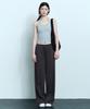 MUSINSA STANDARD WOMAN [Uv Protection] Women'S Cooling Jersey Wide Pants [Dark Grey]