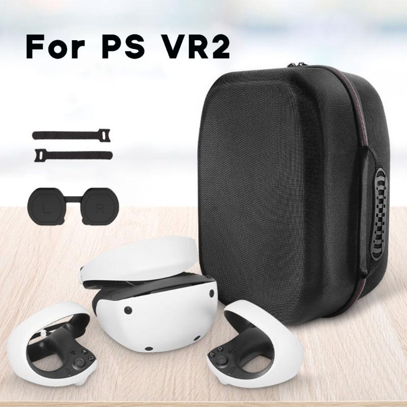 EVA Carrying Bag for PS VR2 Headset Bag Lightweight & Portable Protectors Custom Carrying Bag With Inner Holder Tray
