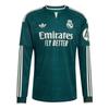 Adidas Originals Real Madrid 26/27 Season Away Slim Fit Knitted Quick-Dry Soft Striped Long Sleeve Football Shirt Fan Version Men tops KC3970