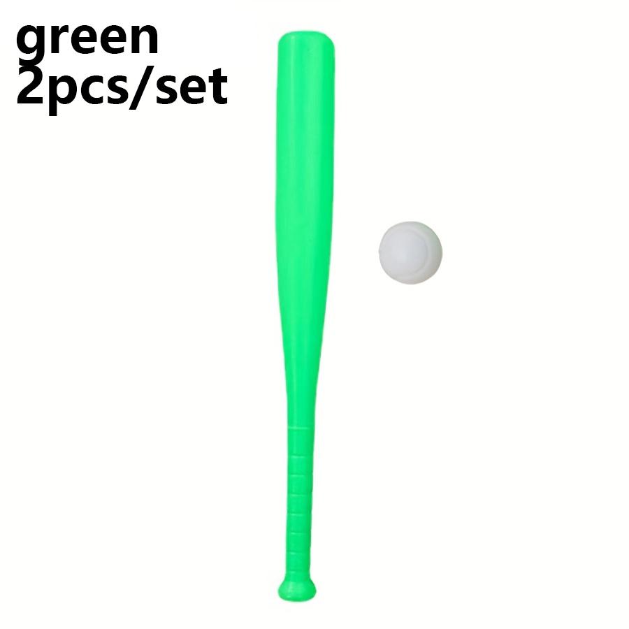 

2/4pcs Lightweight Plastic Baseball Bat with Ball Set Training Practice Bat for Beginners Outdoor Sports Equipment for JXB