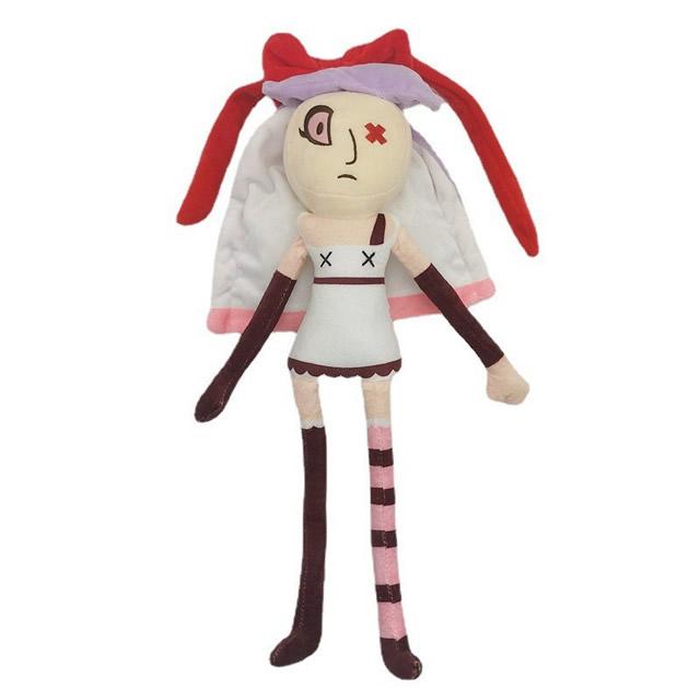 45CM New The Amazing Hazbin Hotel Alastor Anime Cartoon Plush Toys Peripheral Plush Stuffed Doll Christmas Gift Birthday Gift