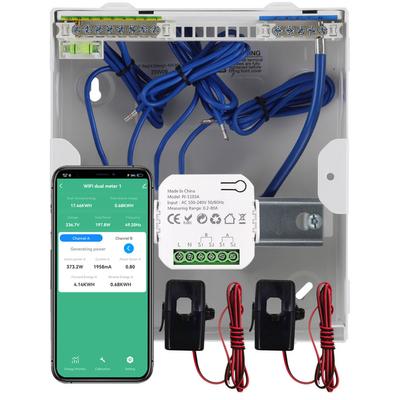 Tuya Wifi Intelligent Electricity Energy Meter Smart Power Production Consumption Bidirectional