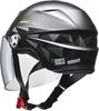 Lead Industries ZORK Motorcycle Half Matte Large Size Helmet, Black, (Under 60-62cm)