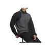 Adidas Colorblock Stand Collar Long Sleeve Sweatshirt Men Tops Black HY5847