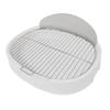 Dog Training Toilet with Splash Wall Potty Training Pee Pad Holder Portable Baffle Dog Litter Box