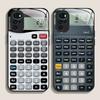 Funny Digital Calculator Pattern Tempered Glass Phone Case for Motorola Moto G85 G84 G75 Edge 50 Fusion 40 Neo 30 Pro Hard Cover
