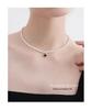 2026 Four-Leaf Clover Pearl Necklace: Stylish, High-End Pendant Clavicle Chain for Women