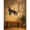 Gothic Wolf Metal Wall Art Black Animal Decor Spiritual Mystic Gothic Home Decor