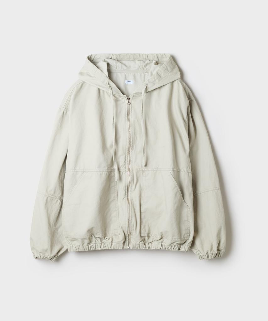 Spao (Qr) String Zip-Up Hoodie_Spjjg24C90