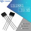 20 Stück U18 US1881 TO-92 OH188 1881 U18 TO92 Hall-Effekt-Sensor Magnetischer Detektor Hall-Sensor Motor