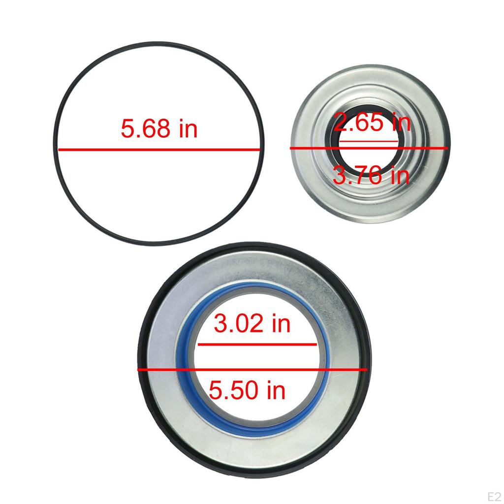 2017426 201483 Front Axle Seal Set O Rings Vacuum Seals for Super Duty F250 F550 F450