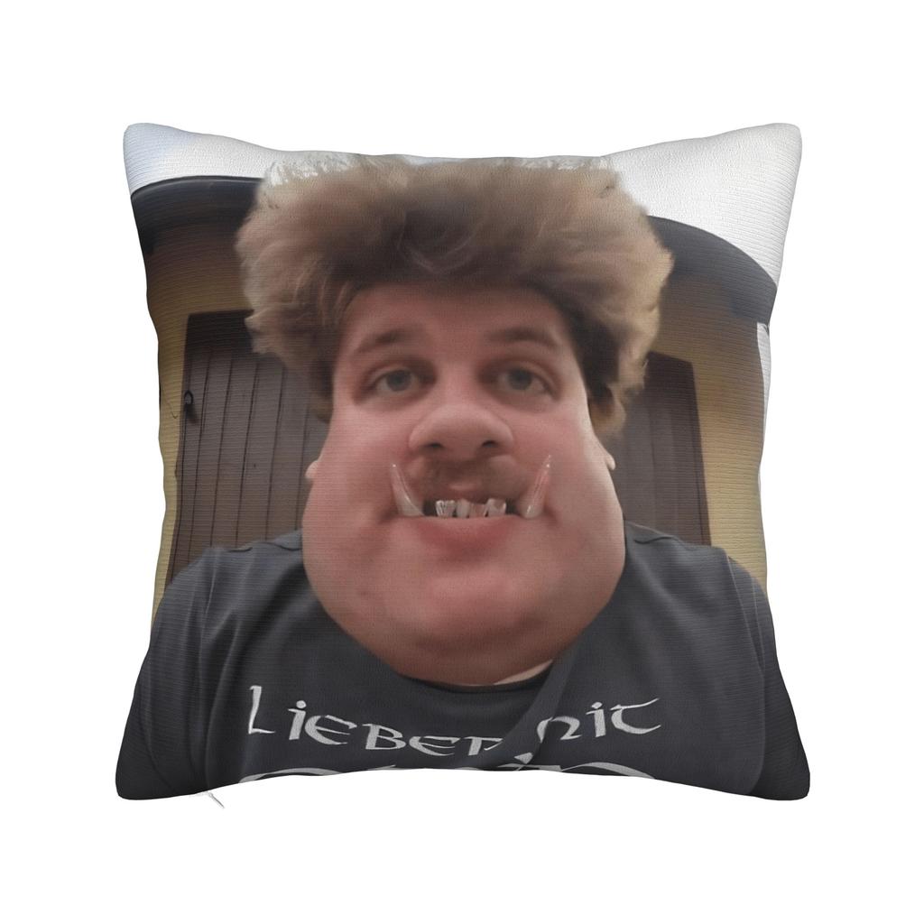 Drachenlord Meme Poster Rainer Winkler Pillow Case Print Pillow Cover Novelty Pillowcases For Living Room Bed Chair