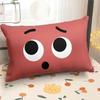 Funny Emoji Pillow, Rectangular Pillowcase, Home Sofa Decorative Pillow, Dormitory Bed Pillow Gift
