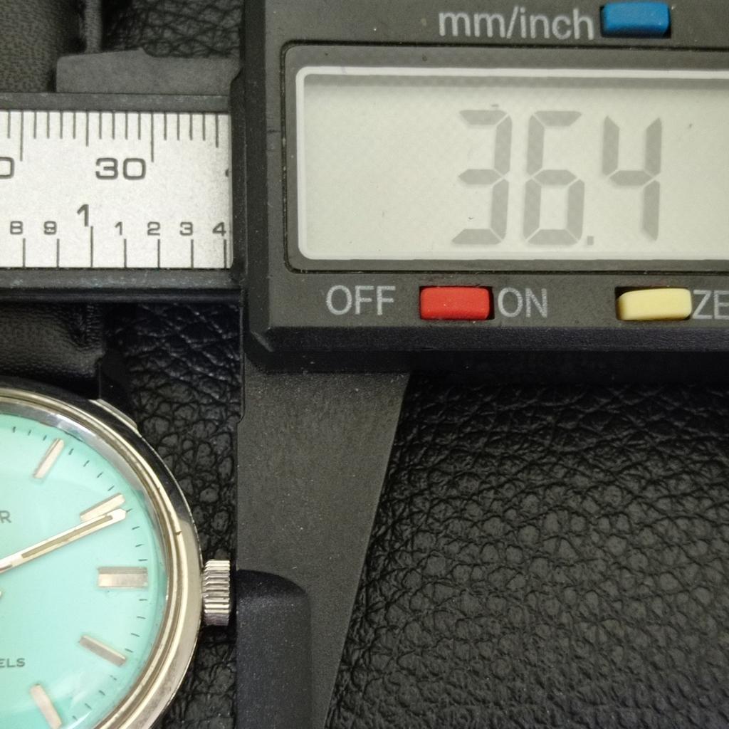 Enicar STAR JEWELS VINTAGE HAND-WINDING SWISS MENS SEA GREEN WATCH A702039-5 R208-a702039