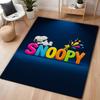 Snoopy Sweet Love Ride Rectangular Rug Nonslip Easyclean Carpet For Kids Bedroom Play Area Home Decor Great Holiday Gift