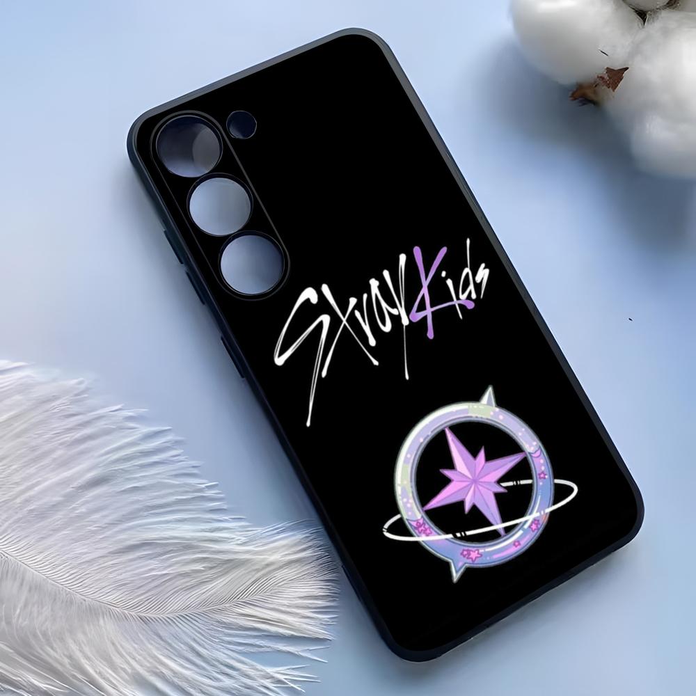 Funda de Teléfono de Moda Kpop S-Stray-Kids Para Samsung S25 Ultra S24 S23 S22 S21 S20 Plus Fe Galaxy A54 A53 A34 A25 Cubierta de Silicona