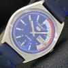 5 AUTOMATIC 6319A JAPAN MENS VINTAGE BLUE COLOR DIAL WATCH A701914-5 R207-a701914