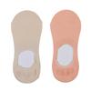 2 Pairs Women Invisible No Show Socks, Mesh Breathable Cotton Liner Socks, Non Slip Low Cut Boat Socks for Summer Daily Wear