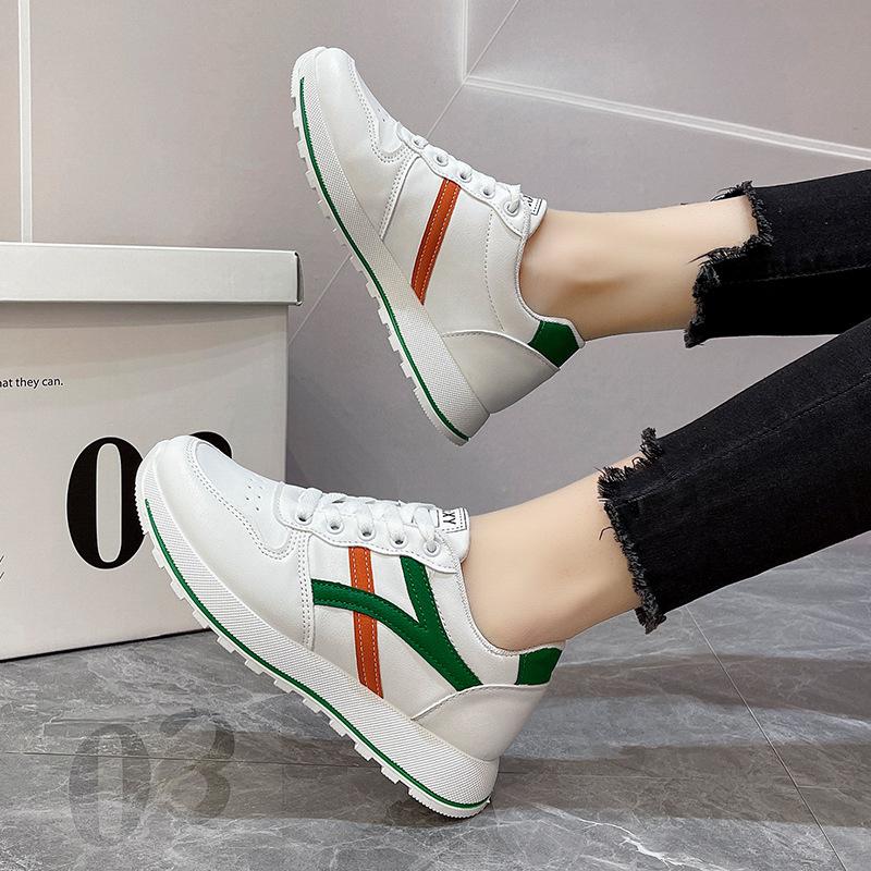 Pantofi de damă de primăvară și toamnă, pantofi casual, pantofi la modă, pantofi sport pentru studenți, pantofi sport antiderapanți, pantofi Forrest Gump ușori