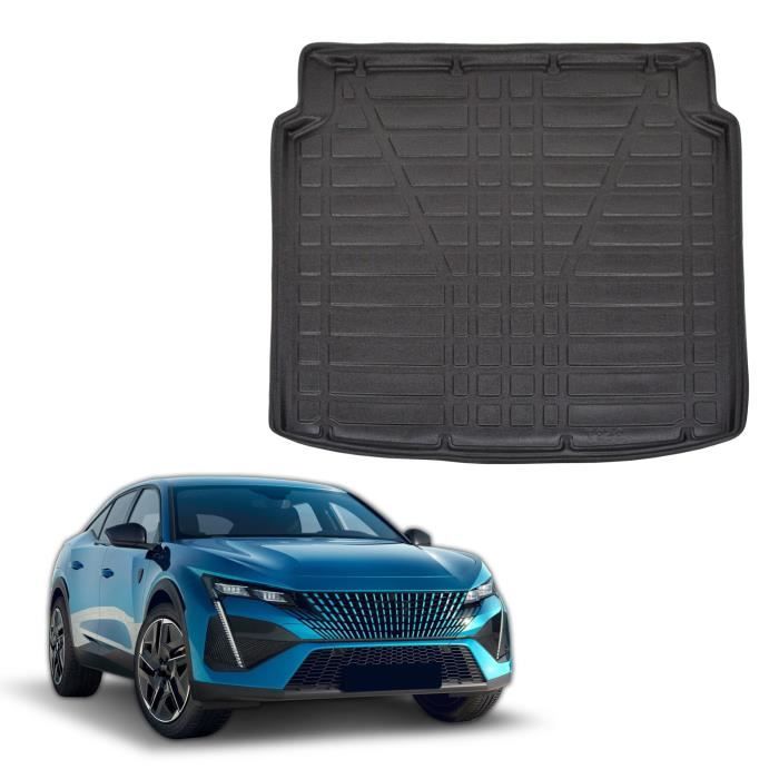 Tapis De Coffre - Scoutt - 408 SUV - Noir - Antidérapant - Toutes Saisons