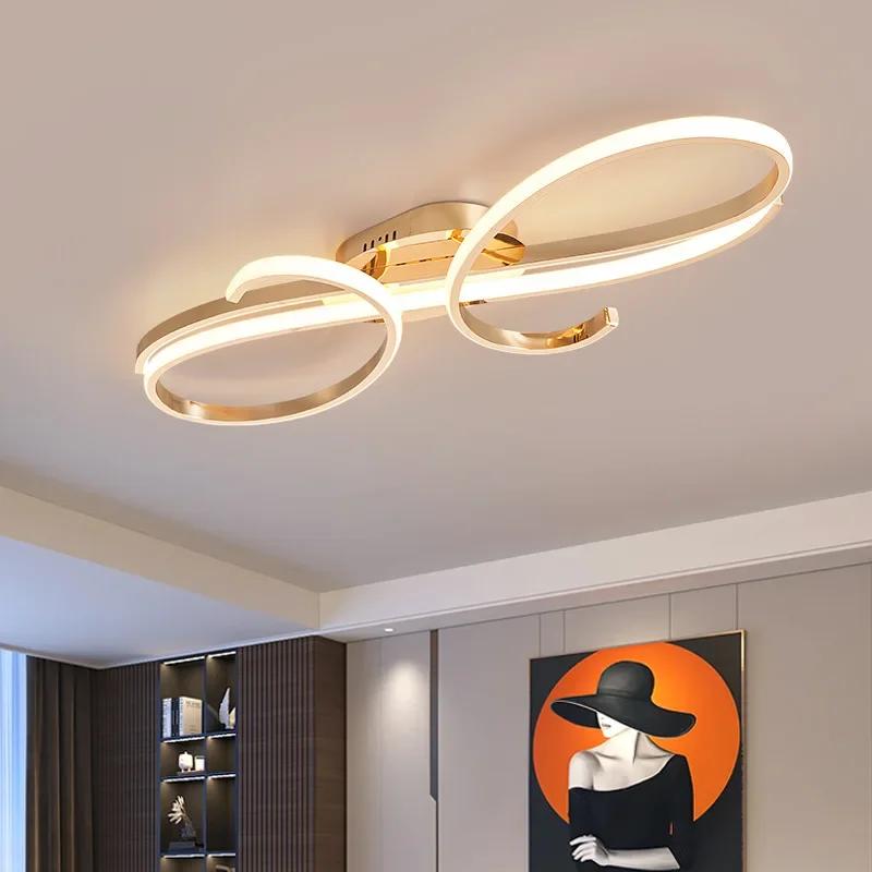 Modern LED Ceiling Lamp For Living Dining Room Bedroom Hotel Lobby Ceiling Chandelier Indoor Home Decoration Lighting Fixture