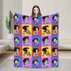 M-Mafaldas Blankets Flannel Soft Throw Blanket for Bedroom Sofa Bedroom Quilt