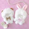 Fluffy Kigurumi Kuma 10cm Plush Toy, White, G-Trigger, for Oshi-Nui (Pre-owned)