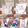 Anime Eromanga Sensei Pillow Case Fashion Square Pillowcase Bedroom Sofa Room Ins Decoration Leisure