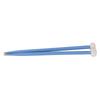 2Pcs Drum Mallet Felt Head Wooden Handle Non Slip Instrument Accessory Set Kit for Playing Blue