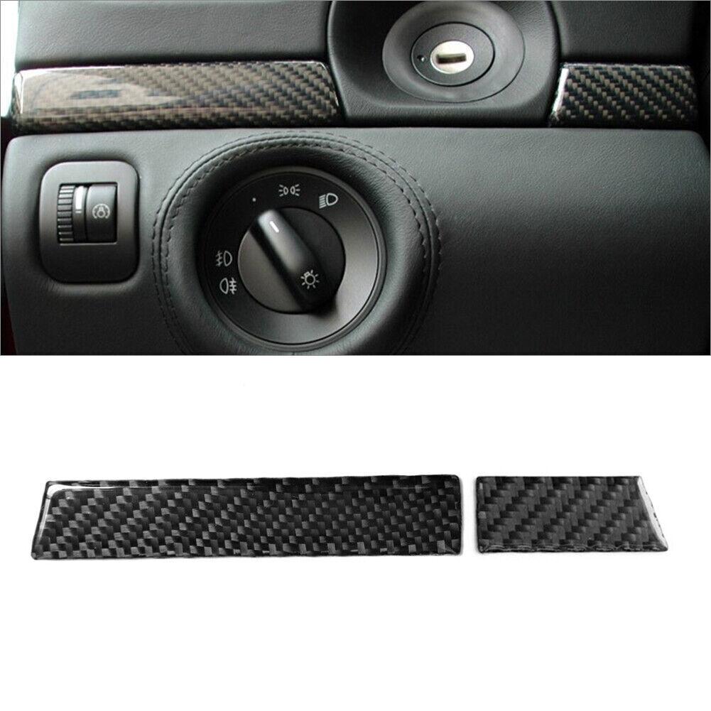 Carbon Fiber Left Of Steering Wheel Cover Trim For Porsche Cayenne Sport 03-10