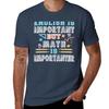 English Is Important But Math Is Importanter Tshirt Basic Short Sleeve Cotton Blend Tshirt