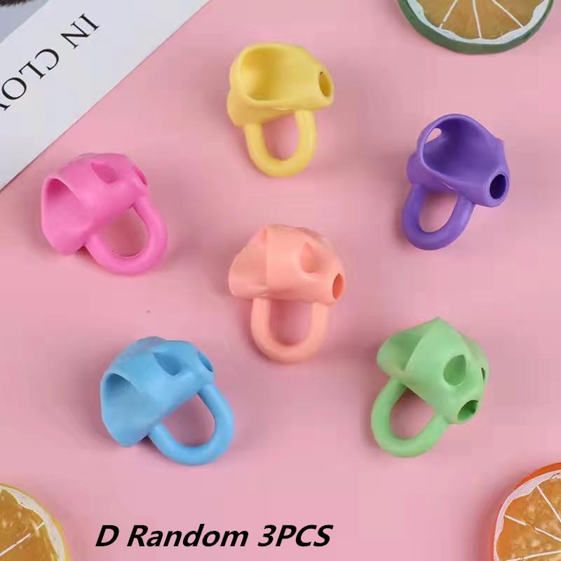 1/3 buc. Suport pentru creion pentru copii, pentru copii, pentru practica de învățare, stilou din silicon, dispozitiv de corectare a posturii pentru studenți.