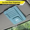 Sun Visor Card Holder Multifunctional For Citroen C4 C3 C5 C1 C2 Berlingo Celysee Cactus Picasso Aircross Saxo Grand