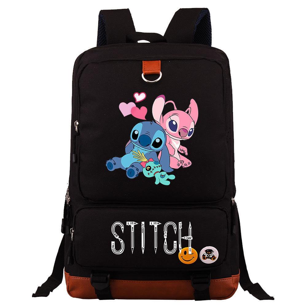 Anime Printed Teen Student School Bag Travel Bag Men'S And Women'S Shoulder Printed Backpack