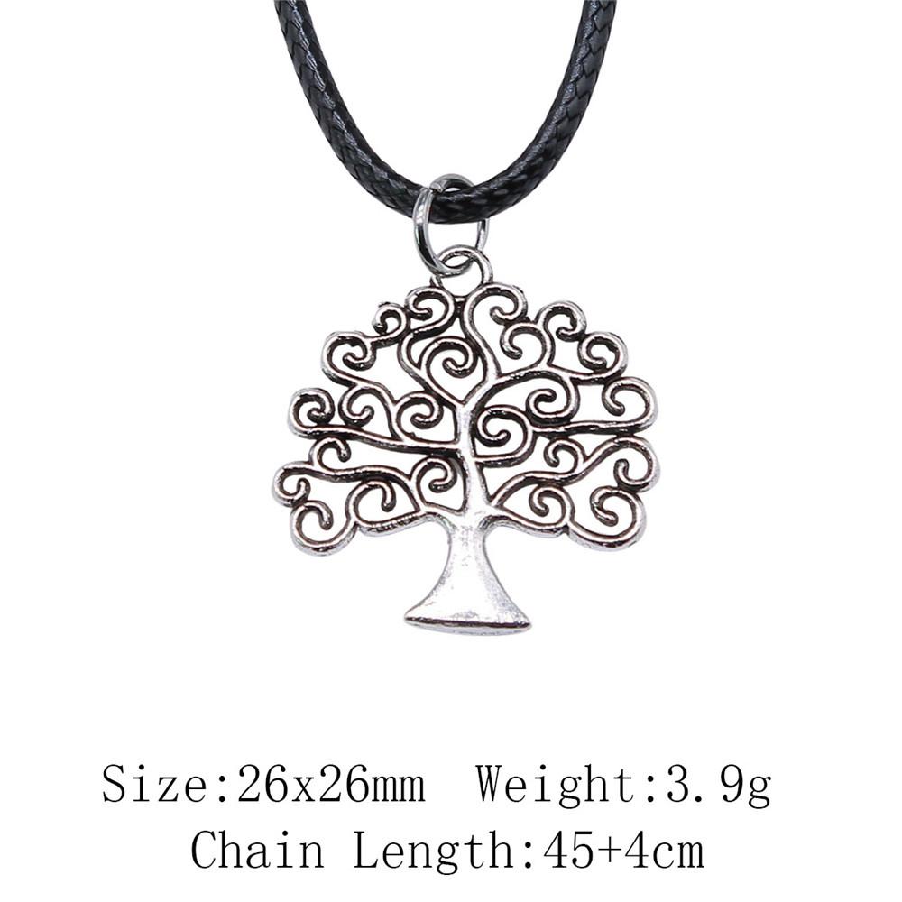 Valentine's Day Necklaces For Couples Leaf Flower Necklace Leather Chain 45cm Cheap Things Neck Pendants