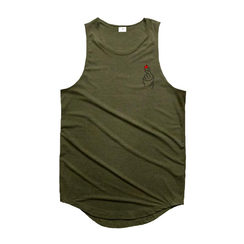 Muscleguys Gym Workout Tank Top Men Fitness Clothing Outdoor Jogging Sleeveless t-Shirts Summer Mesh Quick Dry and Breathable Top