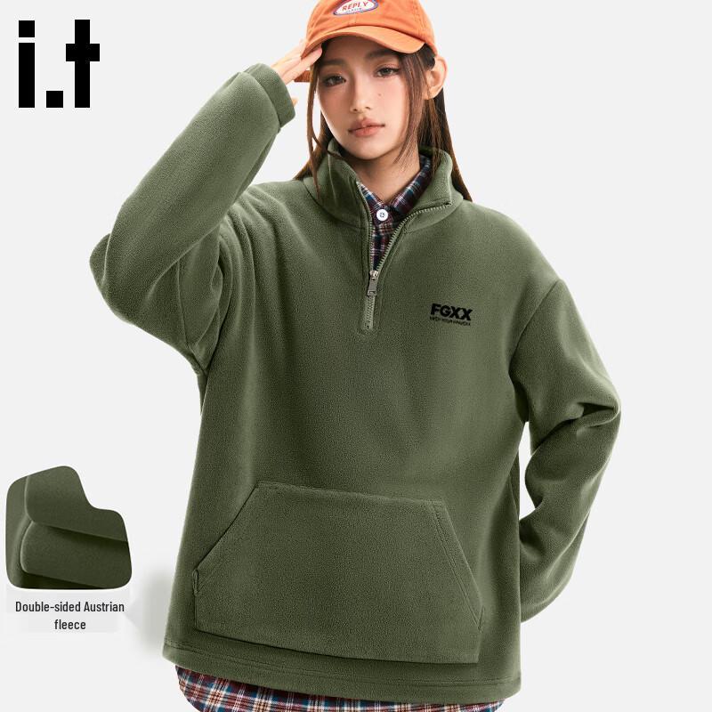 Fingercroxx Men's Winter Fleece-Lined Sweatshirt