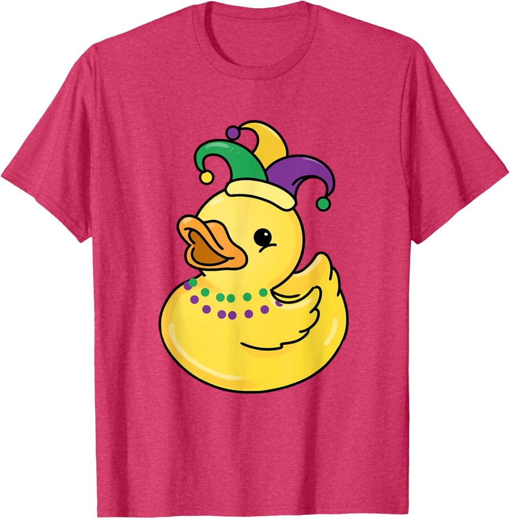 Mardi Gras Duck TShirt unisex stylish springsummer 2026 new arrival